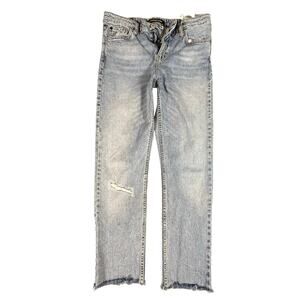 Calvin Klein‎ Jeans Mid Rise Slim Distressed Jeans Women's 29x32